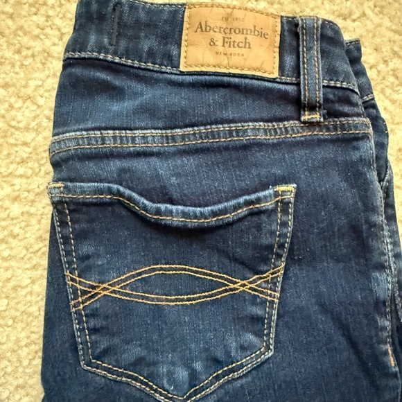 Abercrombie & Fitch Dark Blue Skinny Jeans - Picture 3 of 5